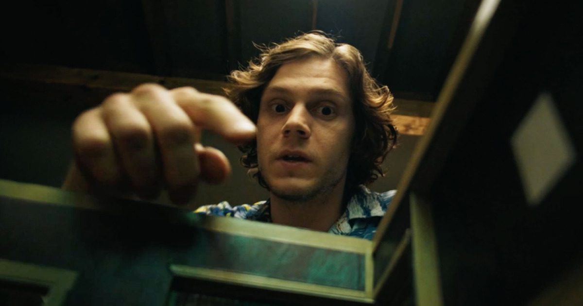 Evan Peters (Warren Lipka) in American Animals, dir. Bart Layton