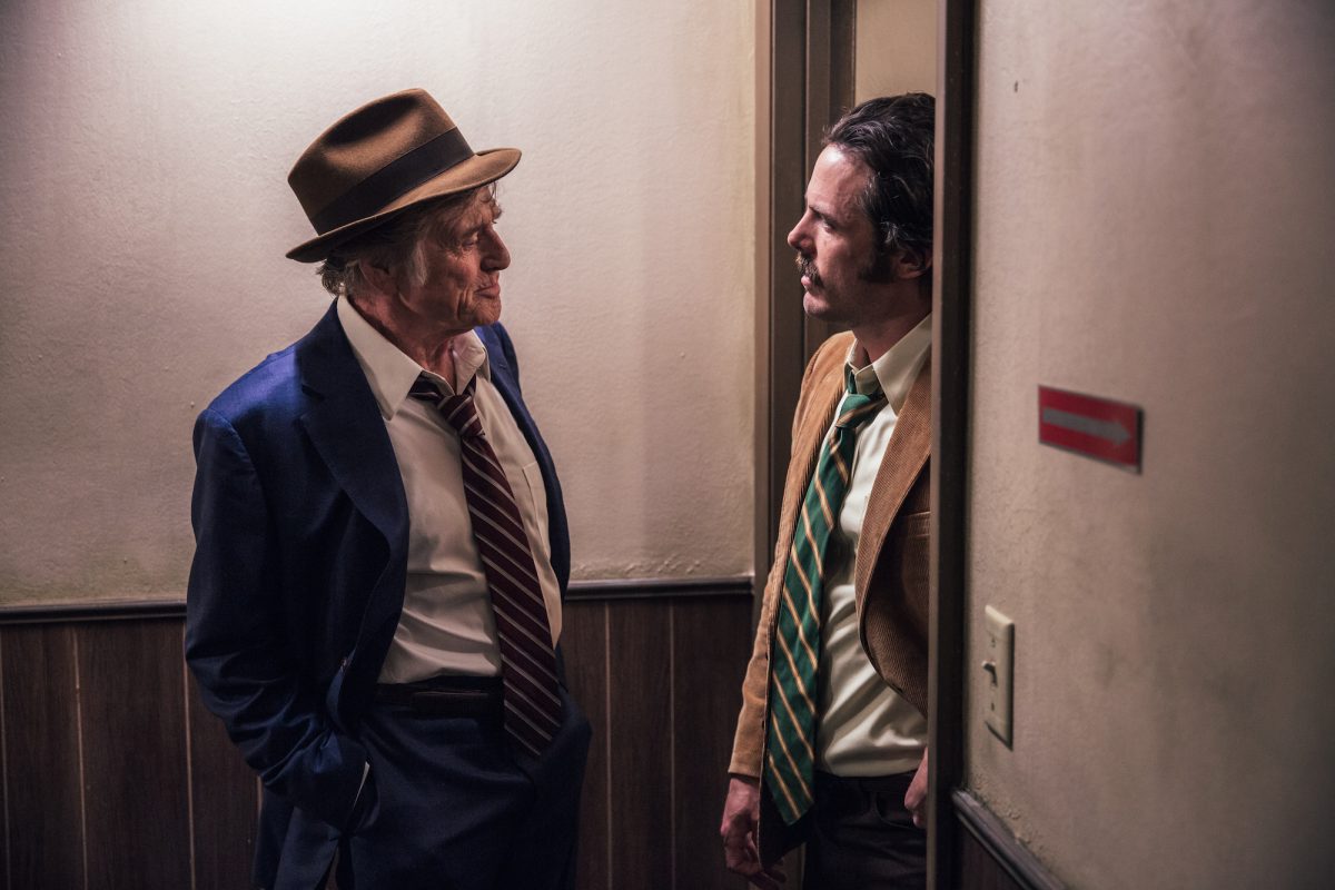 Robert Redford and Casey Affleck, The Old Man & the Gun, dr. David Lowery, 2018