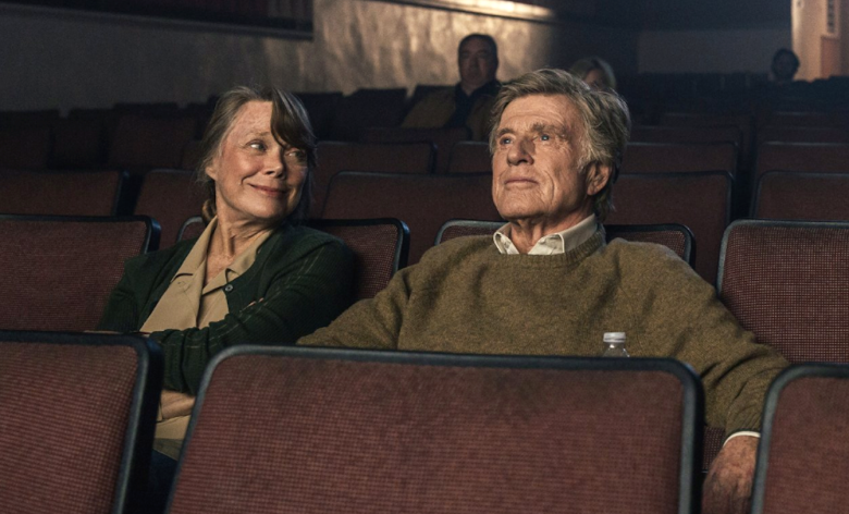 Sissy Spacek and Robert Redford in The Old Man & the Gun, dir. David Lowery, 2018