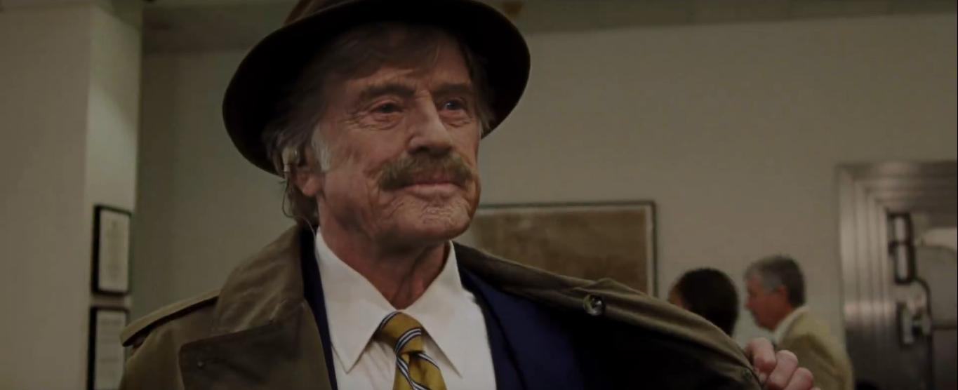 Robert Redford in The Old Man & the Gun, dir. Robert Lowery, 2018