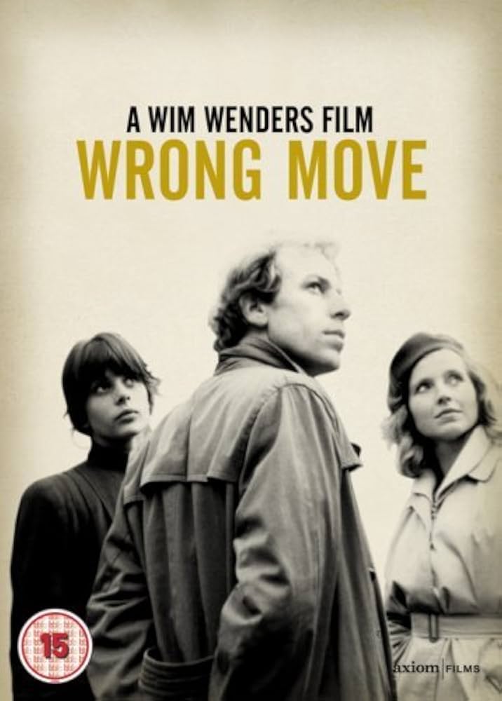 Wrong Move, dir. Wim Wenders, 1975, film poster
